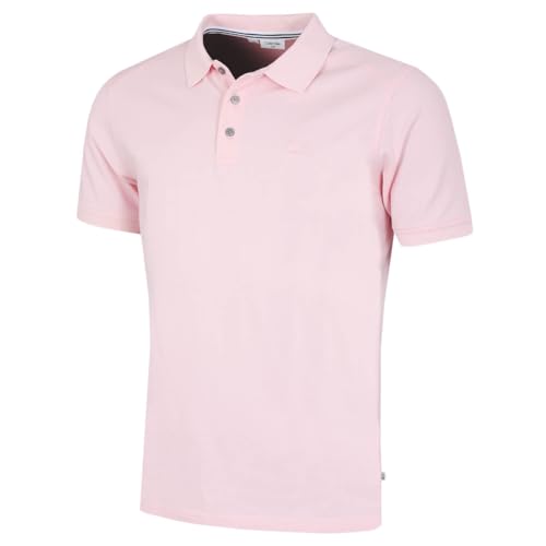 Calvin Klein Herren North Coast Poloshirt - Baby Rosa - M von Calvin Klein