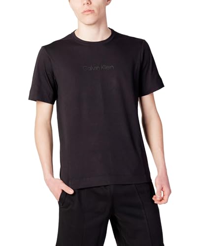 Calvin Klein Herren PW-S/S t-Shirt, schwarzes, XL von Calvin Klein