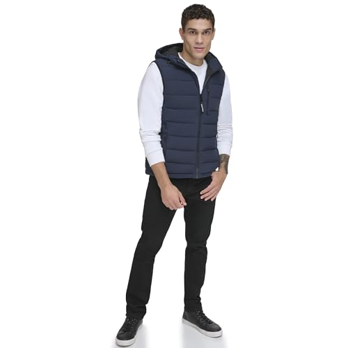 Calvin Klein Herren Packable Vest Jacke, True Navy, X-Large von Calvin Klein