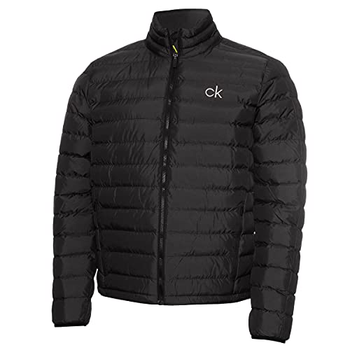 Calvin Klein Herren Padded Ripstop Breath Jacket - Schwarz - L von Calvin Klein