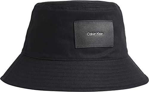 Calvin Klein Herren Patch Bucket K50K509940 Andere Hut, Schwarz (Ck Black), OS von Calvin Klein