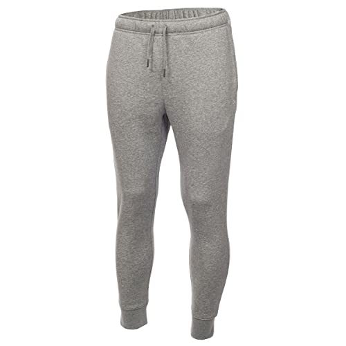 Calvin Klein Herren Planen Performance-Fleece Cotton Jogger - Grau Marl - S von Calvin Klein