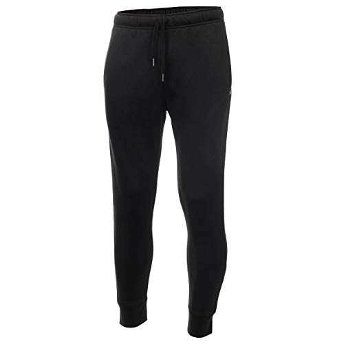 Calvin Klein Herren Planen Performance-Fleece Cotton Jogger - Schwarz - L von Calvin Klein