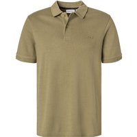 Calvin Klein Herren Polo-Shirt grün Baumwoll-Jersey von Calvin Klein