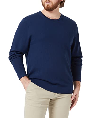 Calvin Klein Herren Pullover Superior Wool ohne Kapuze, Blau (Calvin Navy), XL von Calvin Klein Jeans