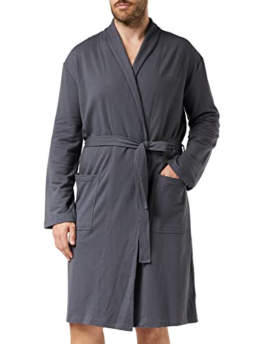 Calvin Klein Herren Robe 000NM2237E Bademäntel, Grau (Sleek Grey), L-XL von Calvin Klein Jeans