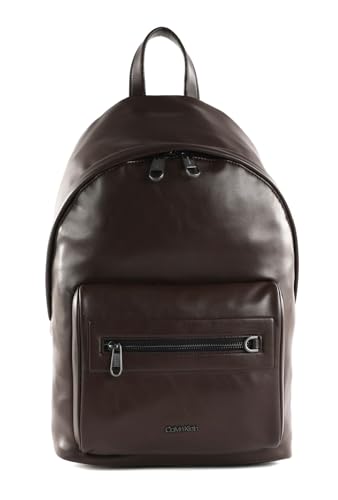 Calvin Klein Herren Rucksack Elevated Pu Campus Klein, Braun (Java Brown Smooth), Einheitsgröße von Calvin Klein