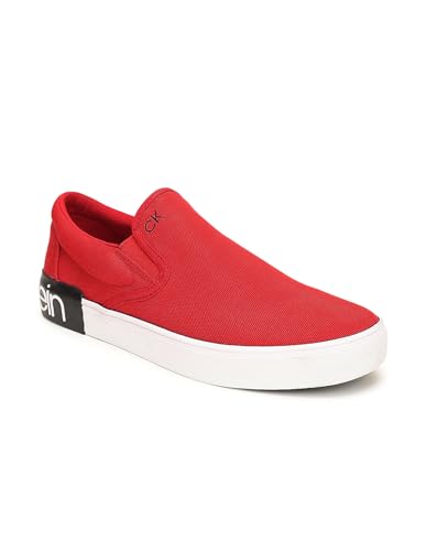 Calvin Klein Herren Ryor Sneaker, Chili Pepper Red Canvas 600, 41 EU Calvin Klein Herren Ryor Sneaker, Chili Pepper Red Canvas 600, 41 EU von Calvin Klein