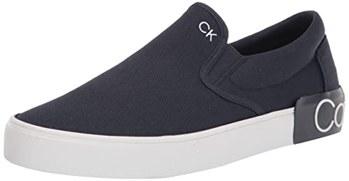 Calvin Klein Herren Ryor Sneaker, Navy Canvas 400, 44.5 EU Calvin Klein Herren Ryor Sneaker, Navy Canvas 400, 44.5 EU von Calvin Klein