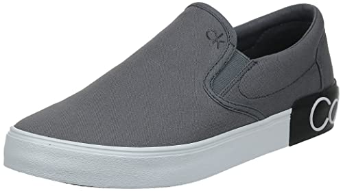 Calvin Klein Herren Ryor Sneaker, Schiefergraue Leinwand 033, 42.5 EU von Calvin Klein