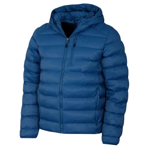 Calvin Klein Herren San Gabriel gewebt Jacke - Dresdner Blau - L von Calvin Klein