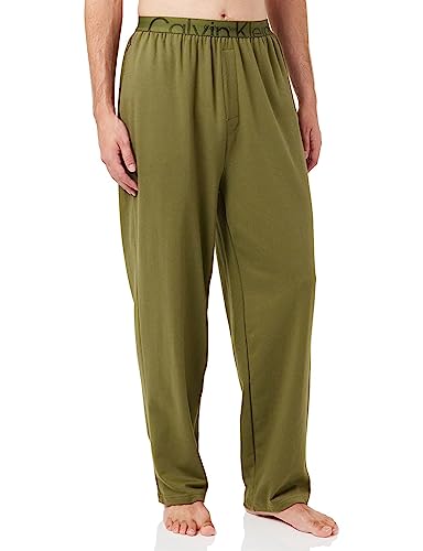 Calvin Klein Herren Sleep Pant 000NM2386E Hosen, Grün (Napa), M von Calvin Klein