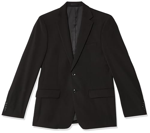 Calvin Klein Herren Schmale Passform Business-Anzug Jacke, Schwarz, 60 Calvin Klein Herren Schmale Passform Business-Anzug Jacke, Schwarz, 60 von Calvin Klein