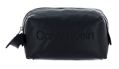 Calvin Klein Herren Set WASHBAG K50K509990 Andere SLG (kleine Lederwaren), Schwarz (Ck Black) von Calvin Klein