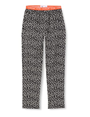 Calvin Klein Herren Sleep Pant 000NM1869E Hosen, Grau (Distorted Animal Print_Oatmeal Hthr), S von Calvin Klein Jeans