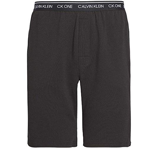 Calvin Klein Herren Shorts Sleep Short mit Stretch, Schwarz (Black), S von Calvin Klein