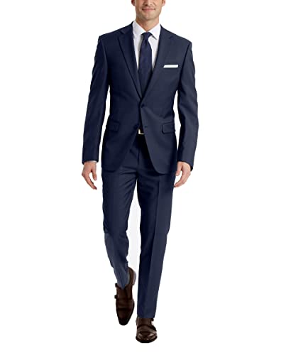 Calvin Klein Herren Slim Fit Separates Business-Anzug Hosen-Set, Blau, 34W/ 34L von Calvin Klein