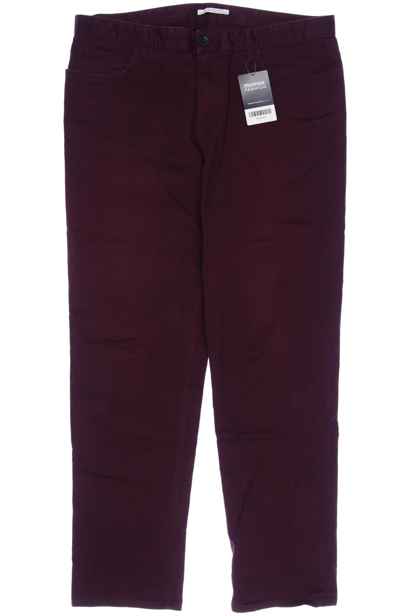 Calvin Klein Herren Stoffhose, bordeaux von Calvin Klein