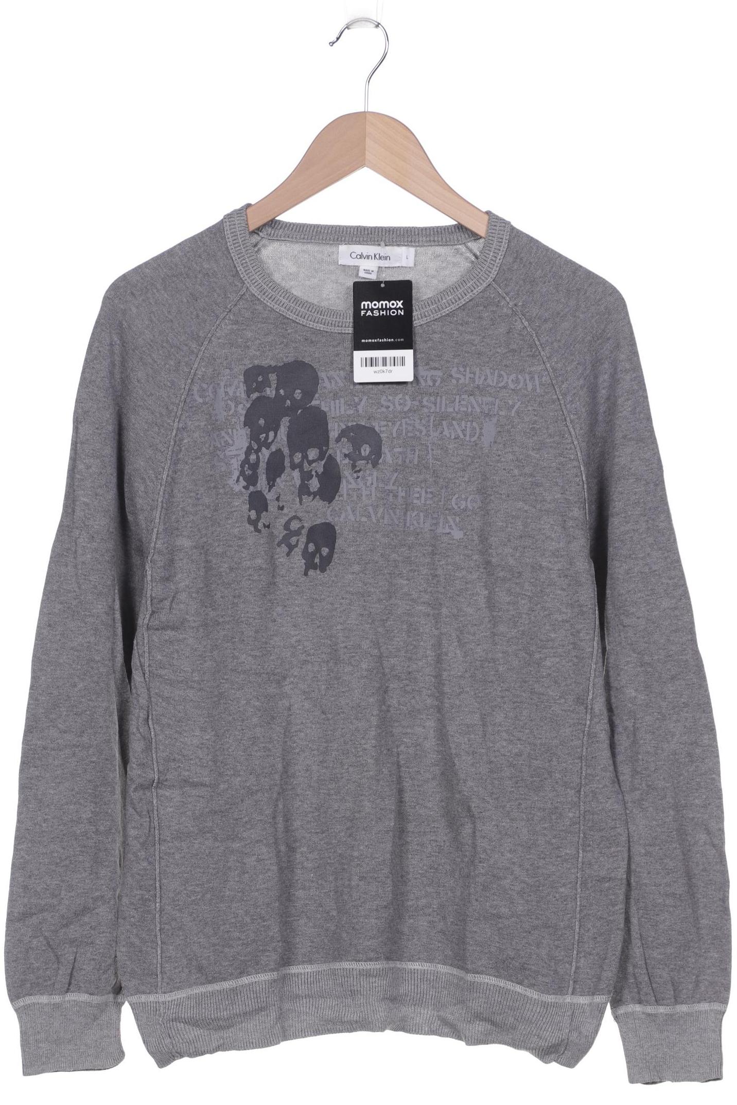 Calvin Klein Herren Sweatshirt, grau von Calvin Klein