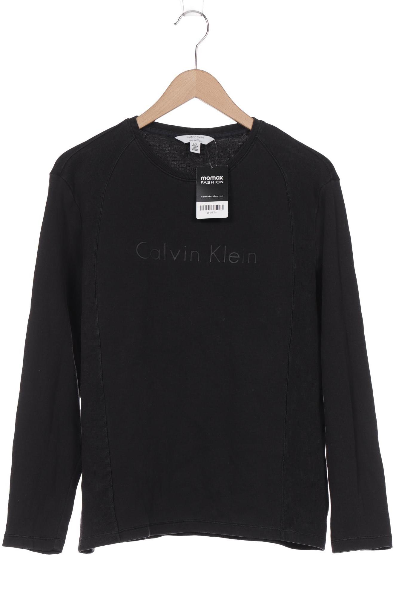 Calvin Klein Herren Sweatshirt, schwarz von Calvin Klein