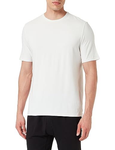 Calvin Klein S/S CREW NECK Kurzarm Rundhals T-Shirts Herren, Grau (Vaporous Grey), L von Calvin Klein