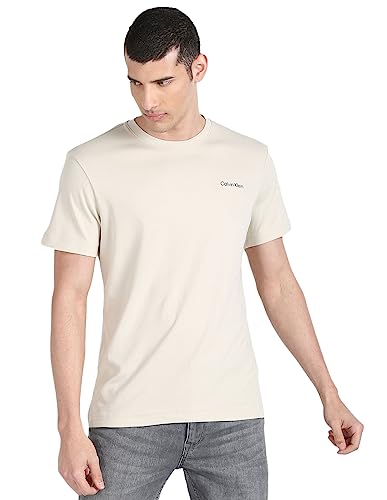 Calvin Klein Herren T-Shirt Sand (21) S von Calvin Klein