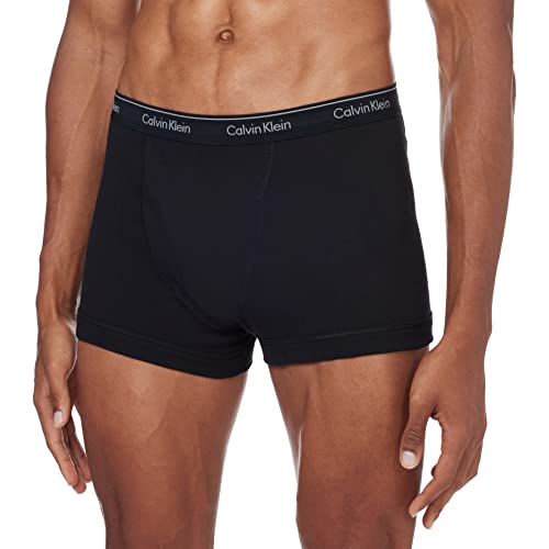 Calvin Klein Herren TRUNK 3PK Hipster, Schwarz Black 001), Large (Herstellergröße: L) von Calvin Klein