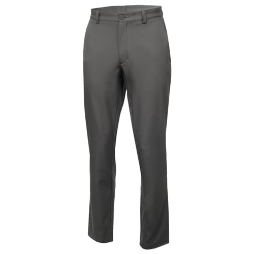 Calvin Klein Herren Tech Warm Wasserabweisende Golfhose - Metall Grau - 40R von Calvin Klein
