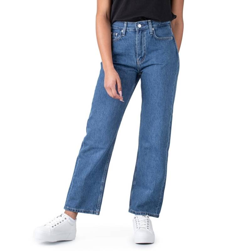 Calvin Klein High Rise Straight Jeans von Calvin Klein