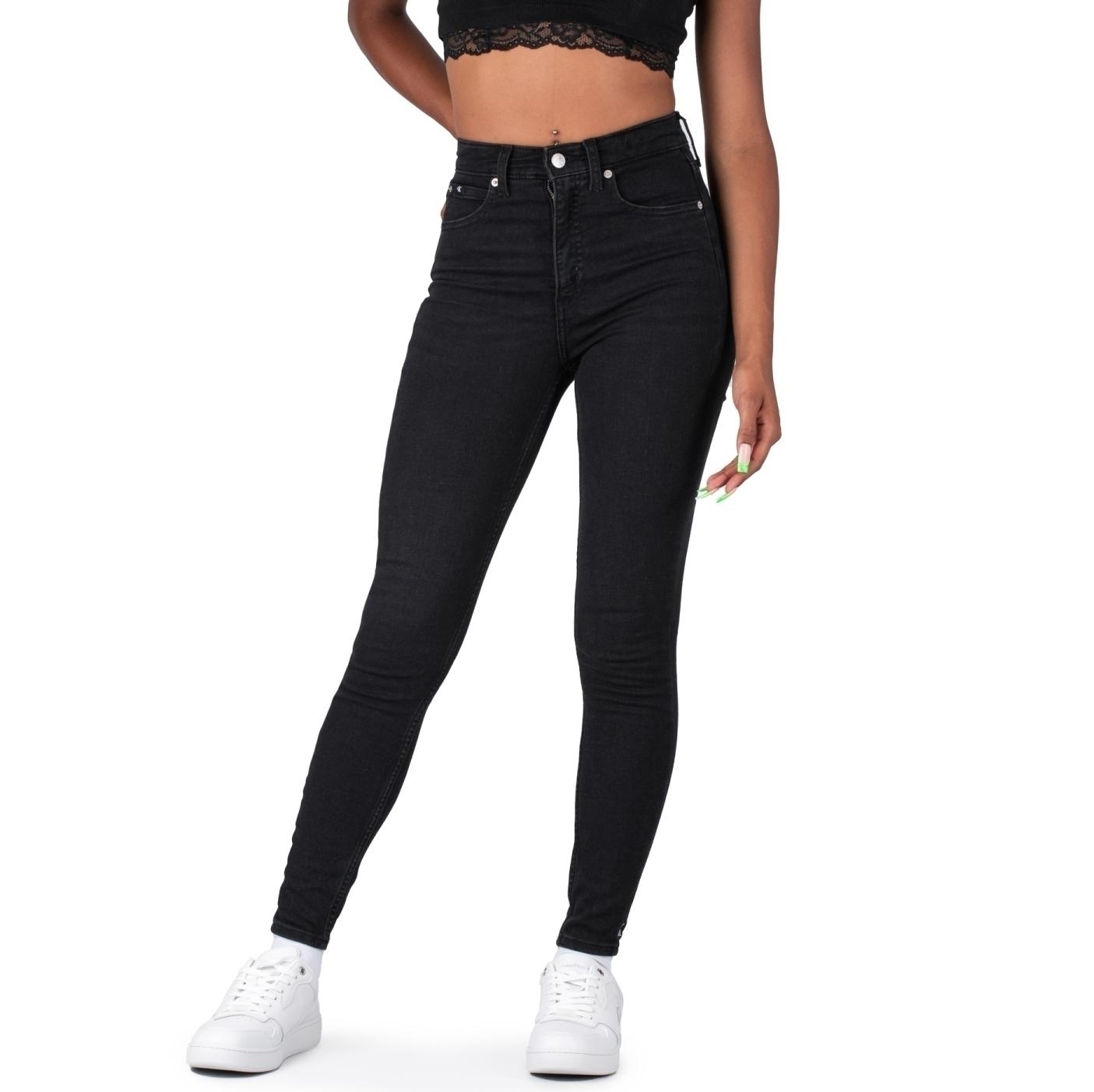 Calvin Klein High Rise Super Skinny Jeans von Calvin Klein
