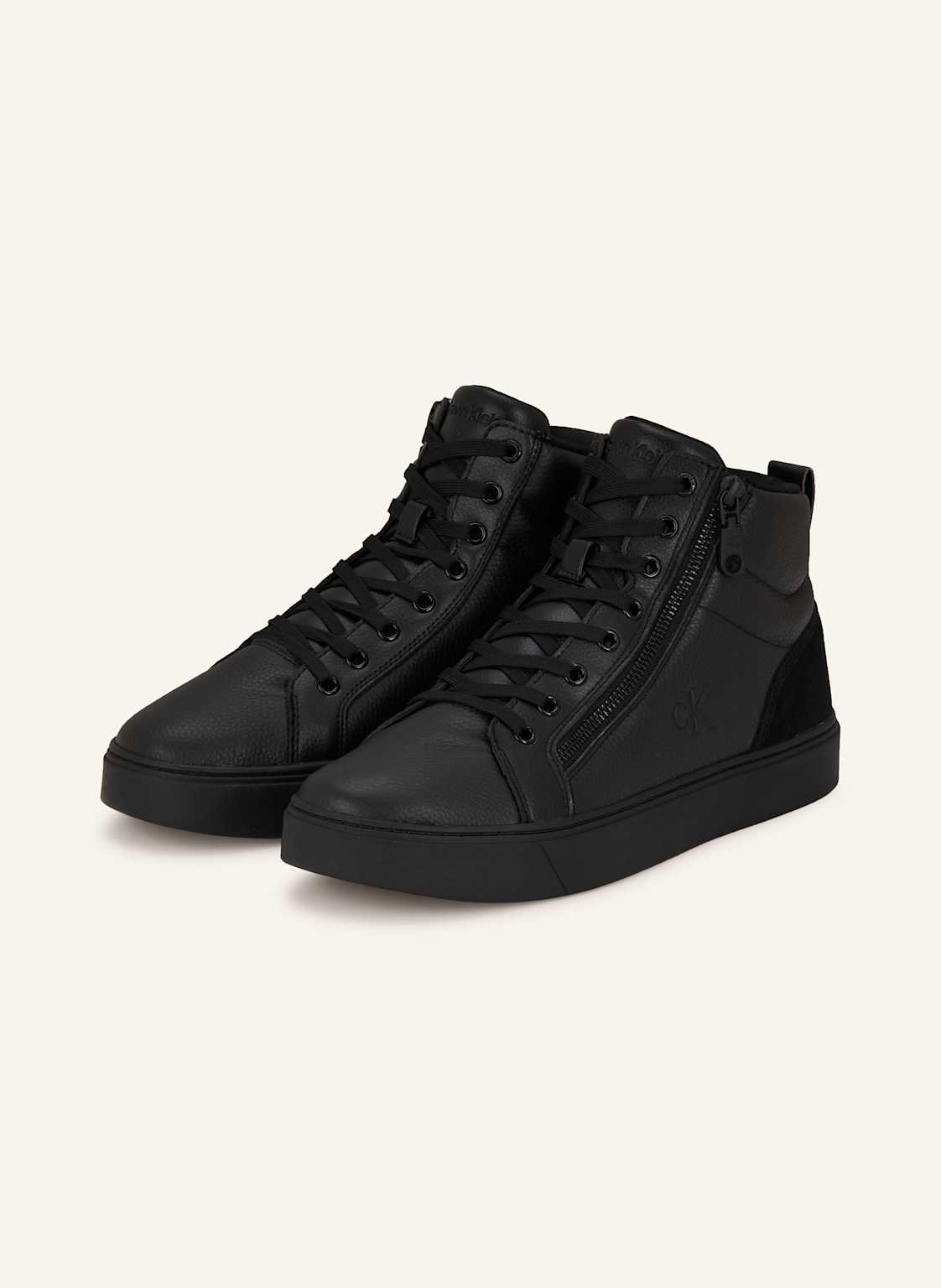 Calvin Klein Hightop-Sneaker schwarz von Calvin Klein