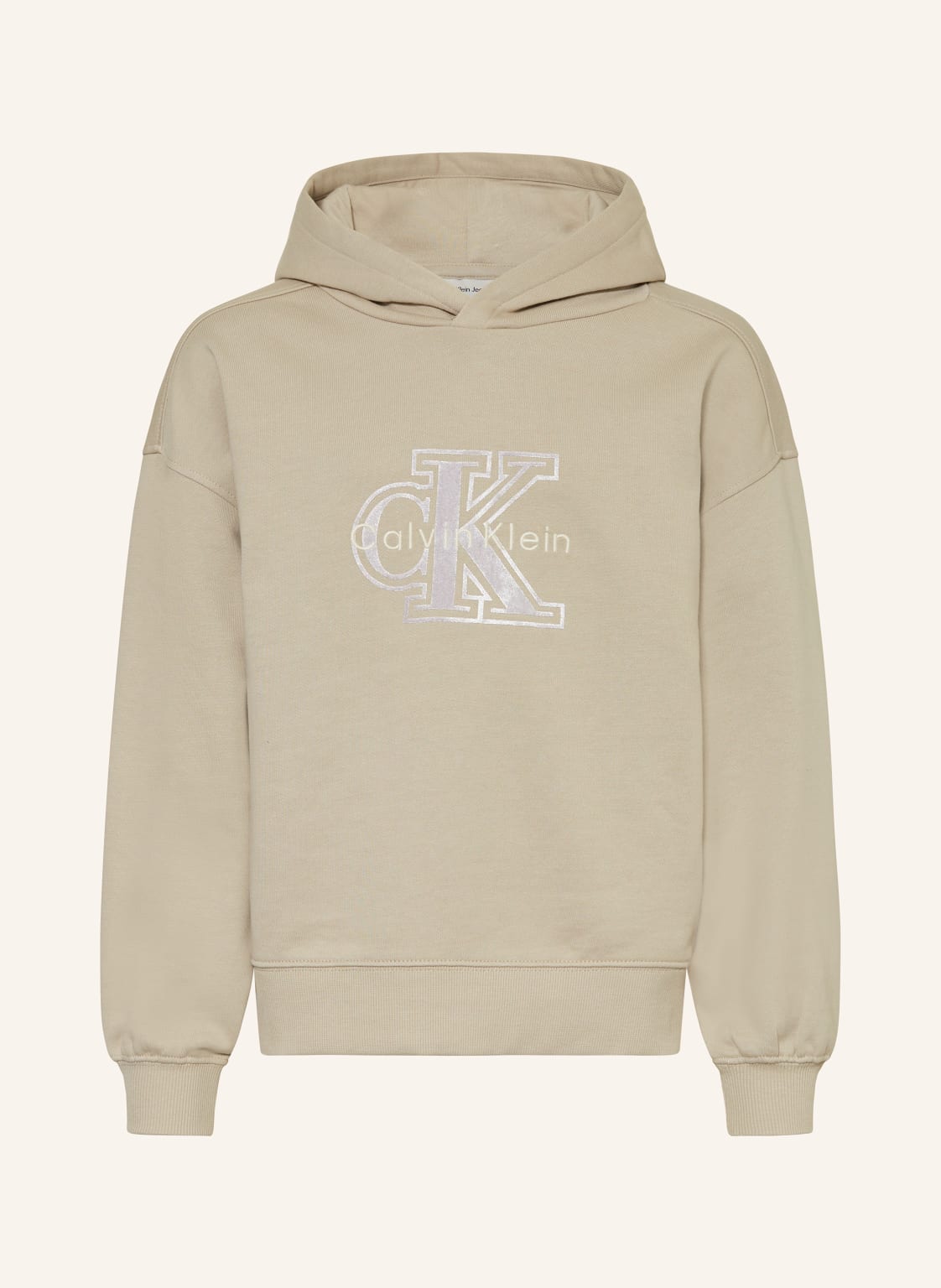Calvin Klein Hoodie beige von Calvin Klein