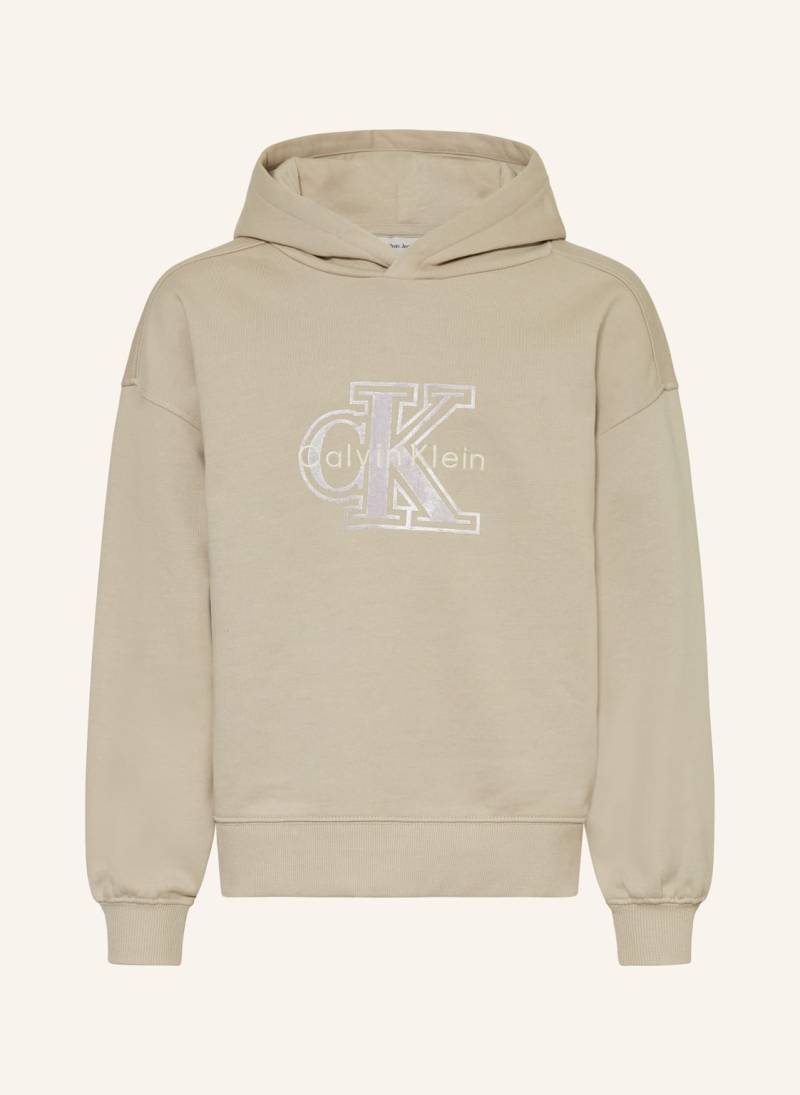Calvin Klein Hoodie beige von Calvin Klein