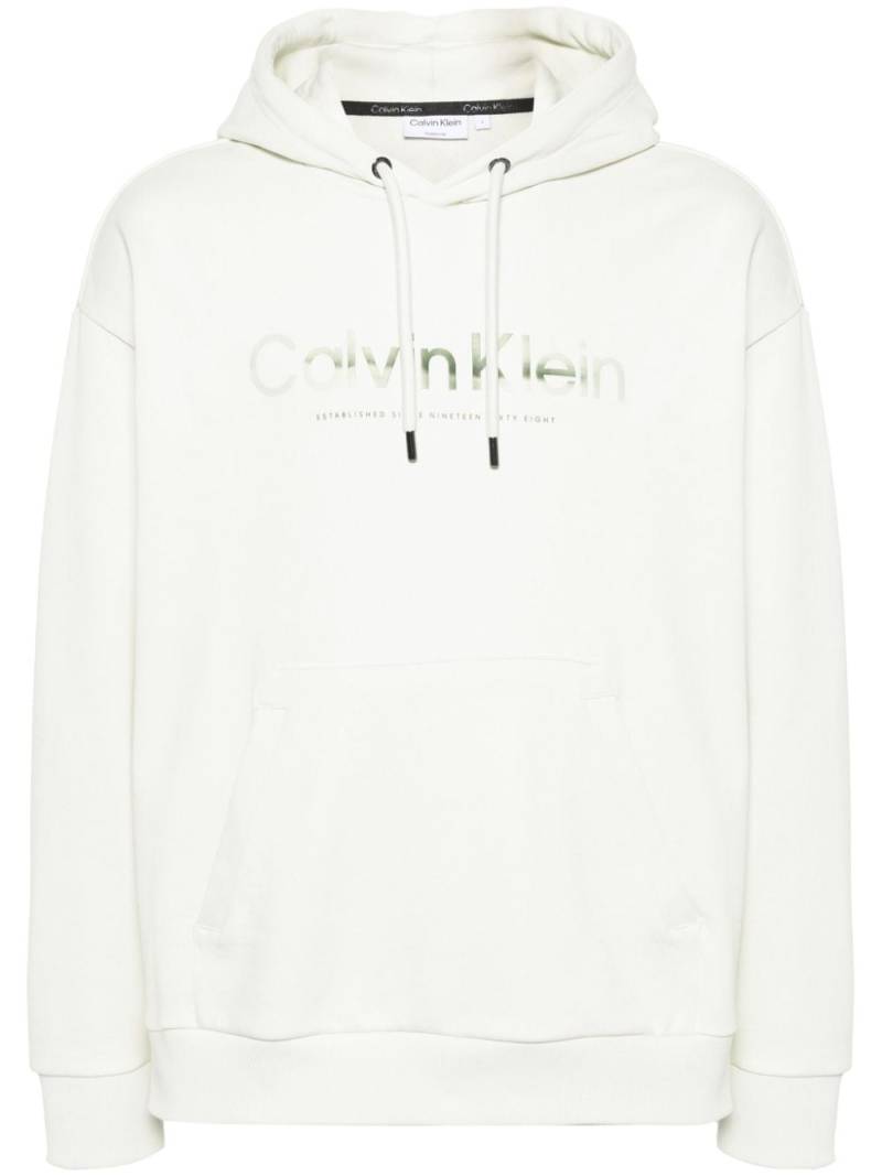 Calvin Klein Hoodie mit Logo-Print - Grün von Calvin Klein