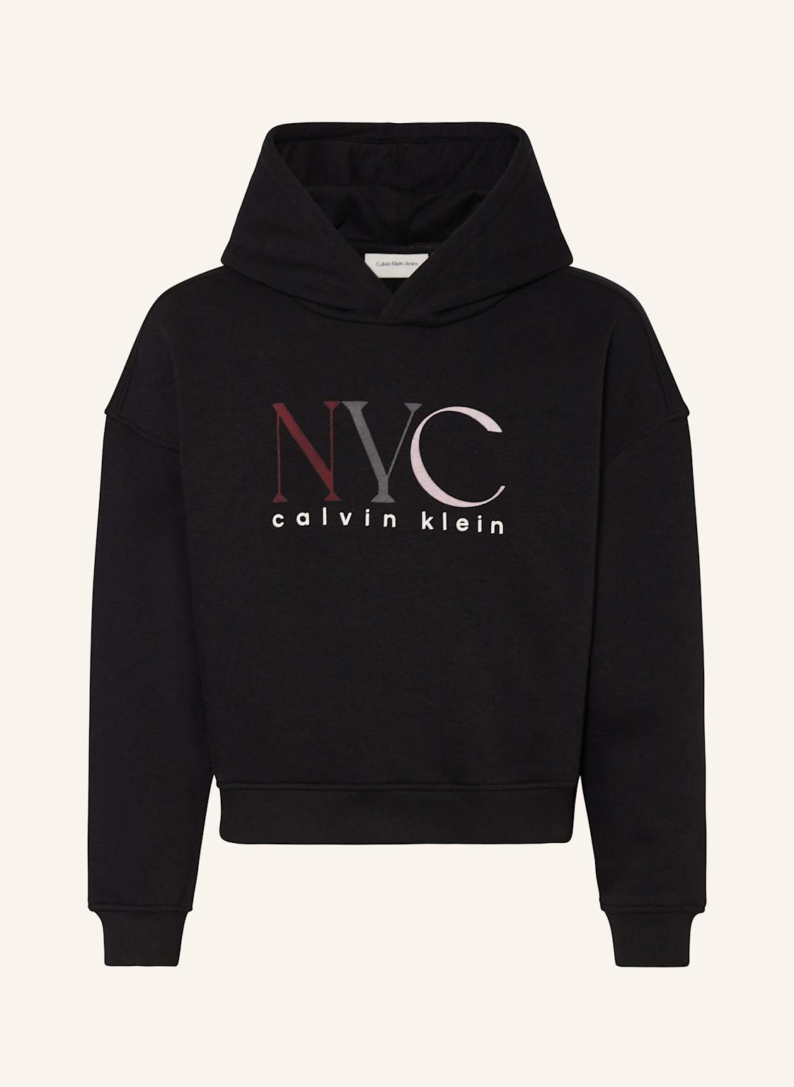 Calvin Klein Hoodie schwarz von Calvin Klein