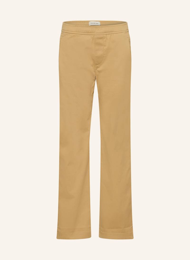 Calvin Klein Hose beige von Calvin Klein