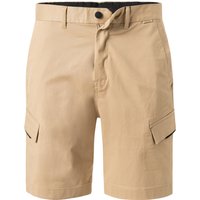 Calvin Klein Herren Shorts beige Baumwolle Straight Fit von Calvin Klein