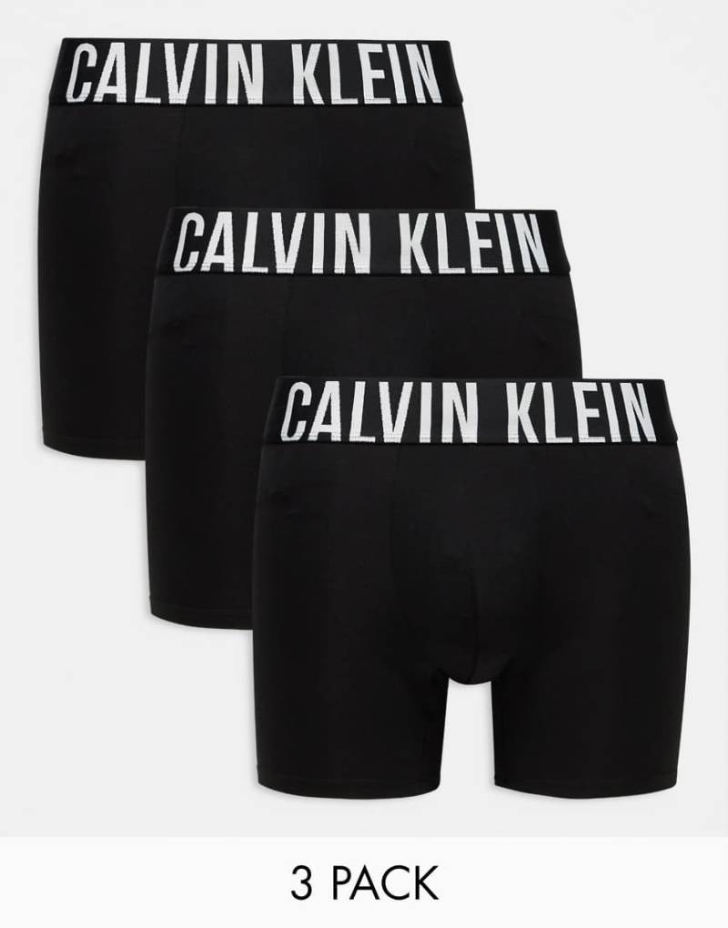 Calvin Klein - Intense Power - 3er-Pack eng geschnittene Boxershorts in Schwarz von Calvin Klein