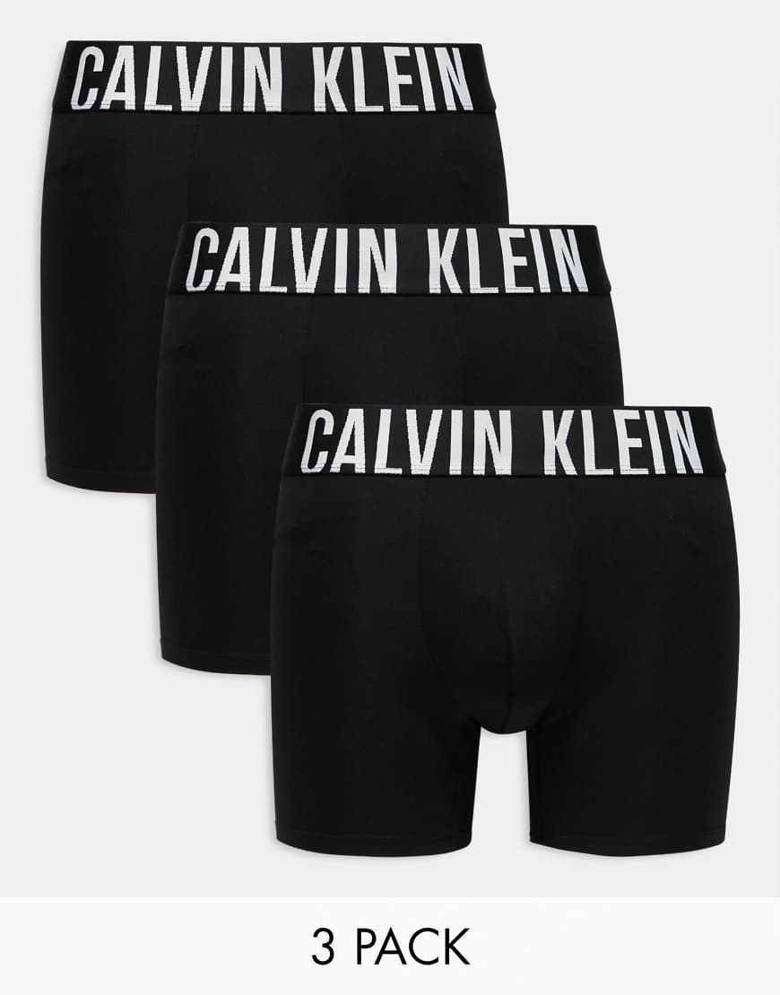 Calvin Klein - Intense Power - 3er-Pack eng geschnittene Boxershorts in Schwarz von Calvin Klein