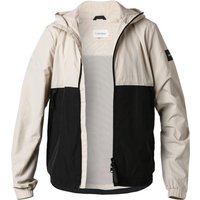 Calvin Klein Herren Jacke beige Mikrofaser unifarben von Calvin Klein