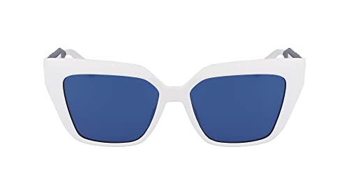 Calvin Klein Jeans Unisex CKJ22639S Sunglasses, 100 White, One Size von Calvin Klein