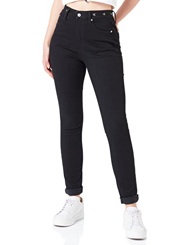 Calvin Klein Jeans Damen HIGH Rise Skinny J20J219522 Hosen, Denim (Denim Rinse), 28W / 32L von Calvin Klein