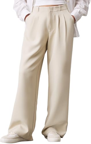 Calvin Klein Jeans Damen Stretch Crepe Straight Pant J20j224966 Andere Freizeithosen, Grau (Pelican), 27W von Calvin Klein