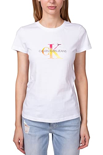 Calvin KLEIN Jeans - Women''s Gradient Logo T-Shirt - Size XS von Calvin Klein