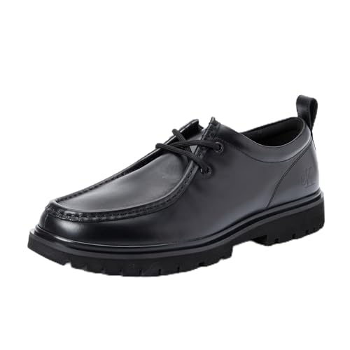 Calvin Klein Jeans Herren Boat Schuhe Hybrid Apron Laceup Elegant, Schwarz (Triple Black), 40 von Calvin Klein