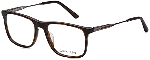 Calvin Klein Unisex CK21700 Sunglasses, 235 Matte Dark Tortoise, 54 von Calvin Klein