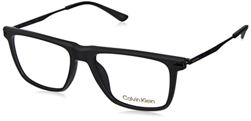 Calvin Klein Unisex CK22502 Sunglasses, 002 Matte Black, 55 von Calvin Klein