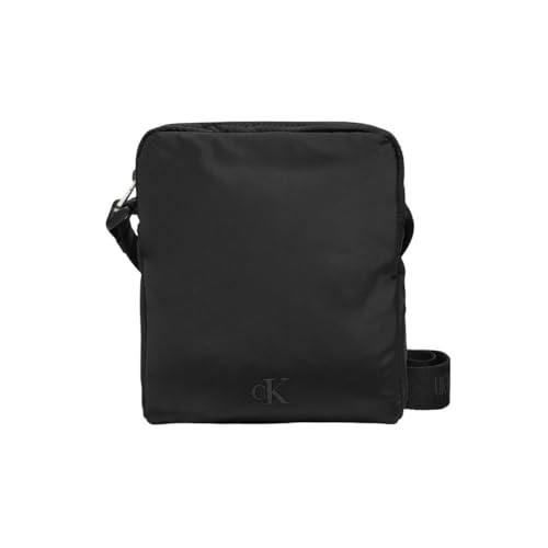 Calvin Klein Jeans Herren Over Webbing REPORTER18 NY K50K512567 Umhängetasche, Schwarz (Black) von Calvin Klein