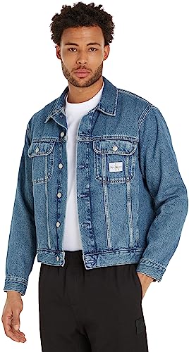 Calvin Klein Jeans Herren Regular 90'S Jacket J30J323902 Jeansjacken, Denim (Denim Medium), XL von Calvin Klein