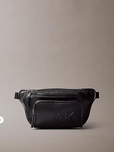 Calvin Klein Jeans Herren Sculpted Impression WAISTBAG 38 LV04G3160G Gürteltasche, Schwarz (Black), One Size, Schwarz (Black), Einheitsgröße, Gürteltasche von Calvin Klein